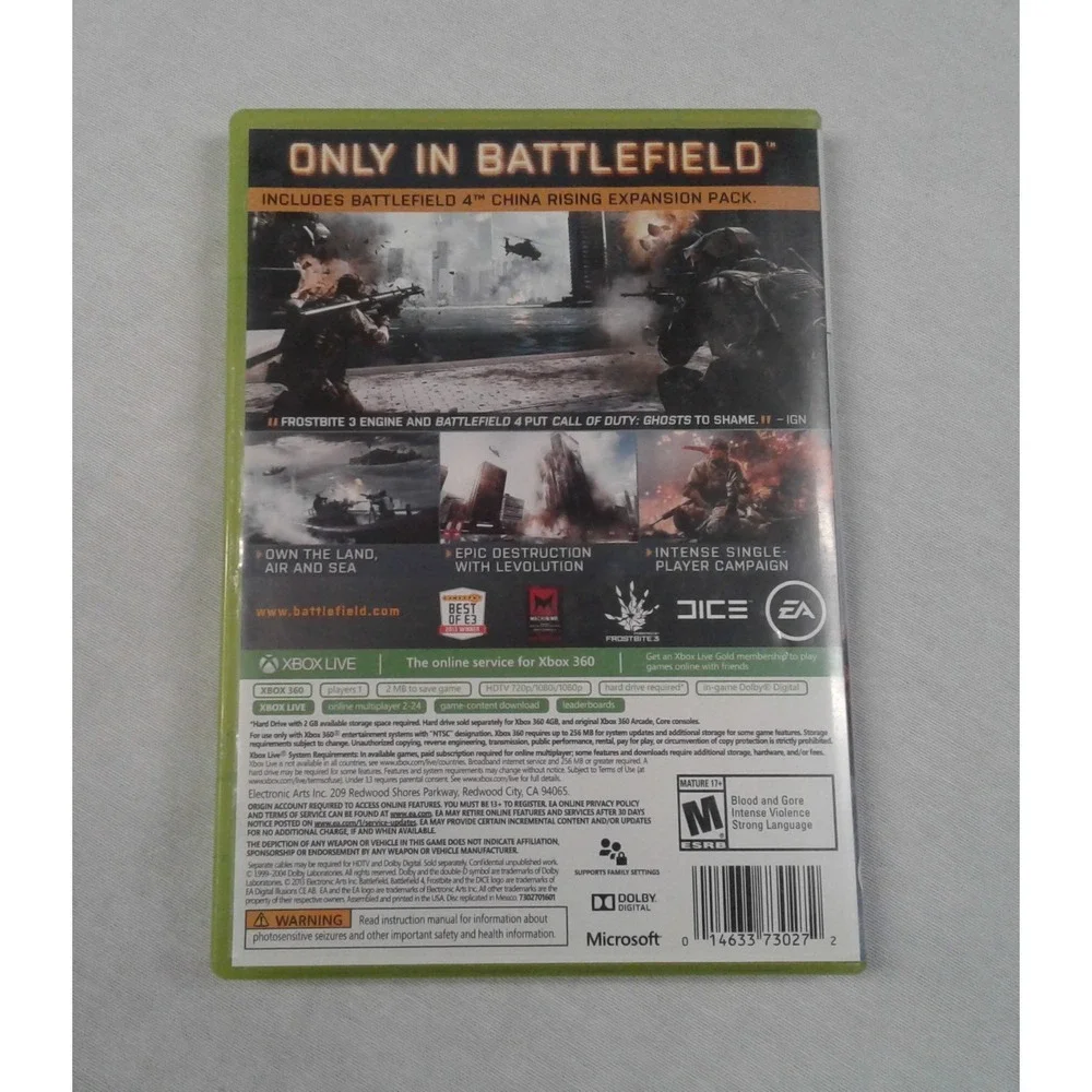 Battlefield 4 - Microsoft Xbox 360 Video Game